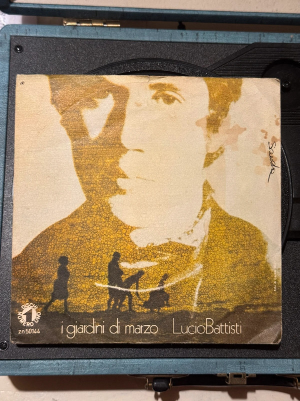 Vinile Lucio Battisti - I Giardini di Marzo - 45 giri