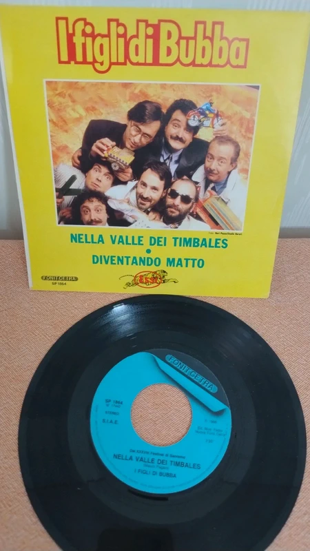 45 giri I figli di Bubba - Nella valle dei Timbales