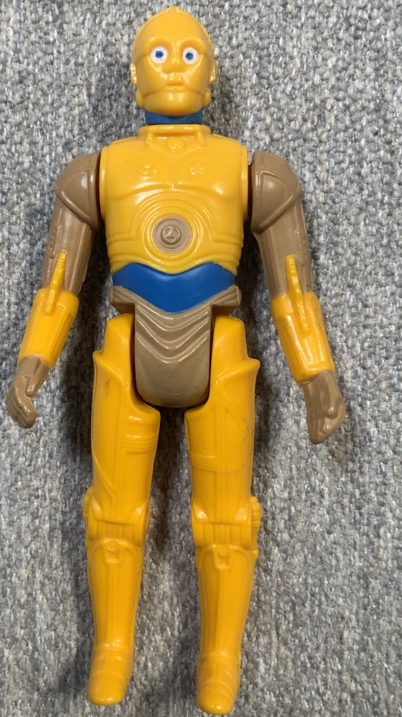 1985 Star Wars Droids Cartoon C-3PO Figure Vintage Kenner Animated Series RARE