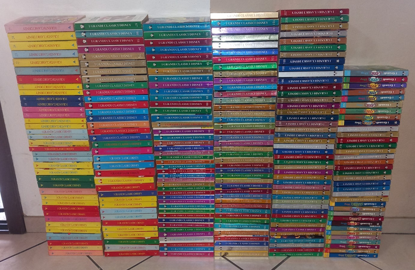 B6682 I GRANDI CLASSICI DISNEY NUMERI A SCELTA DA 1 A 244 MONDADORI