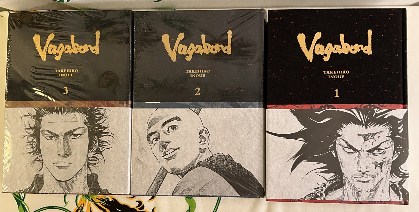 Vagabond Definitive 1 2 3 Takehiko Inoue copertina rigida