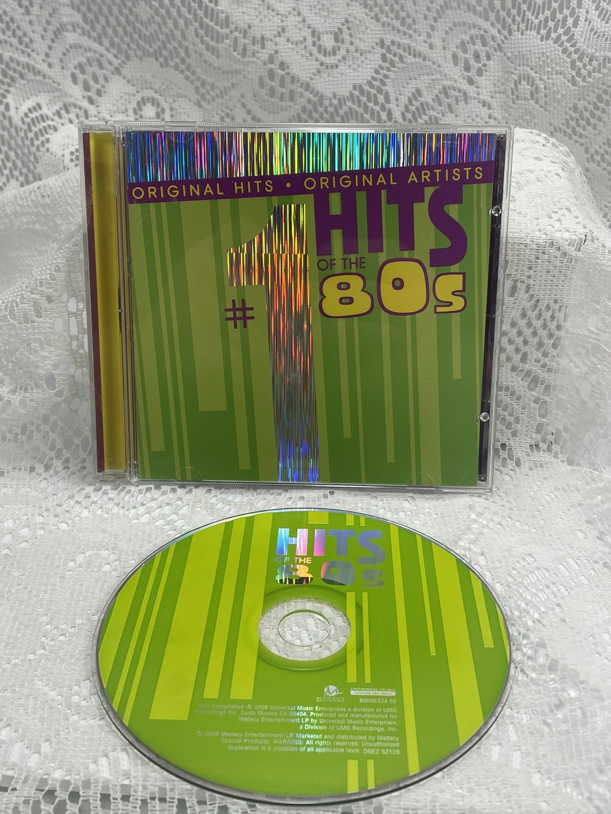 #1 Hits of the 80s Various Artists CD Original Hits Original Artists ONE2 52128