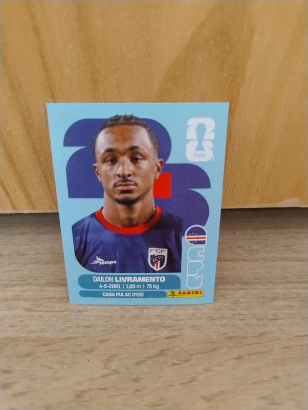 Carte Panini CPV 18 Fifa World Cup 2026. Coupe du monde Fifa 2026. Joueurs.