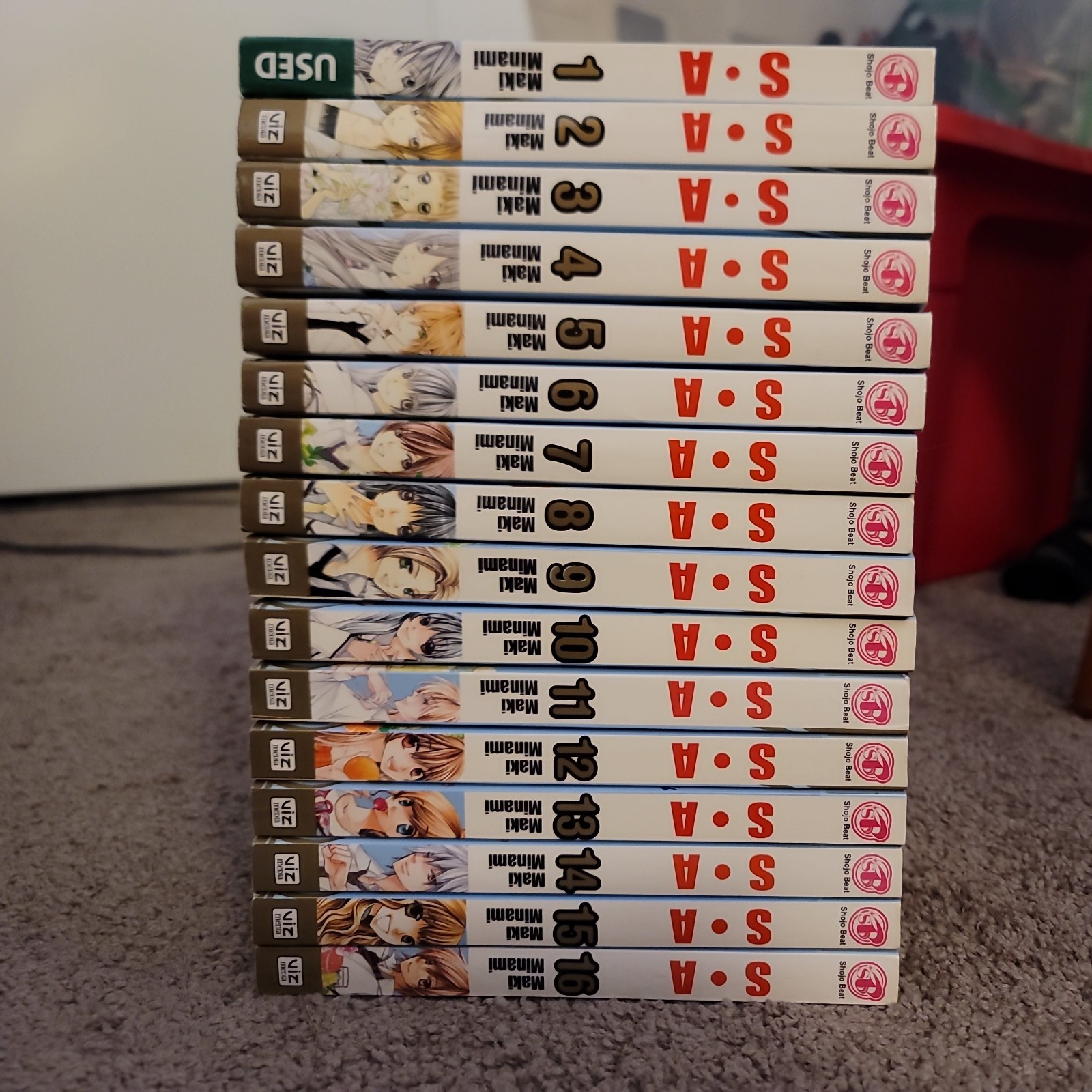 Pacchetto volumi manga S·A 1-16