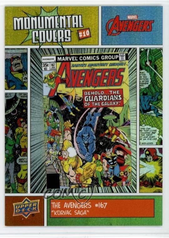 2024 Upper Deck Marvel Avengers Copertine Monumentali The Avengers #167 #BI-10 1b9b