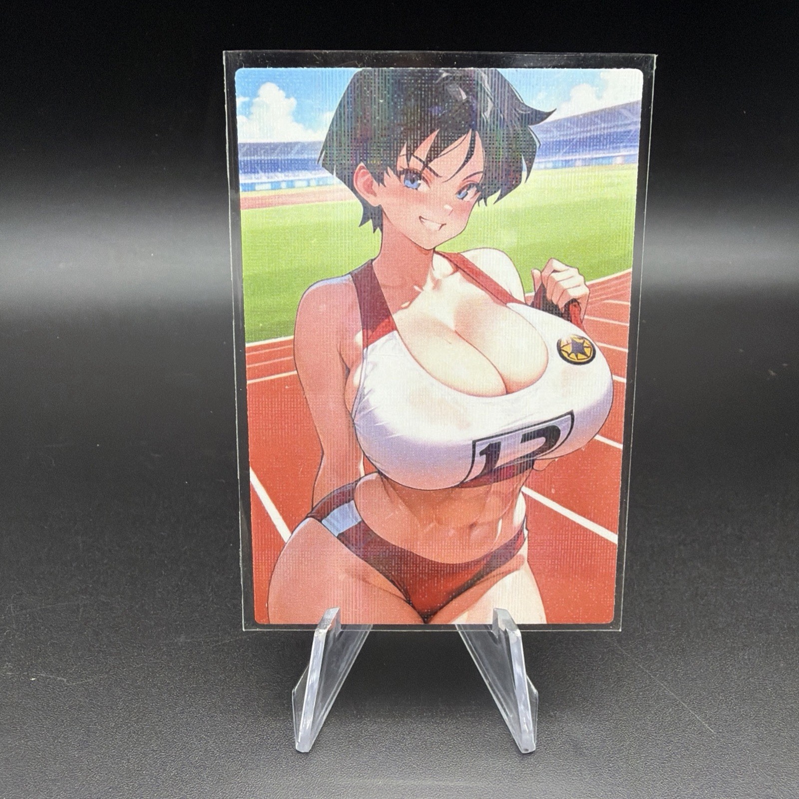 Carta collezionabile Videl anime olografico da collezione
