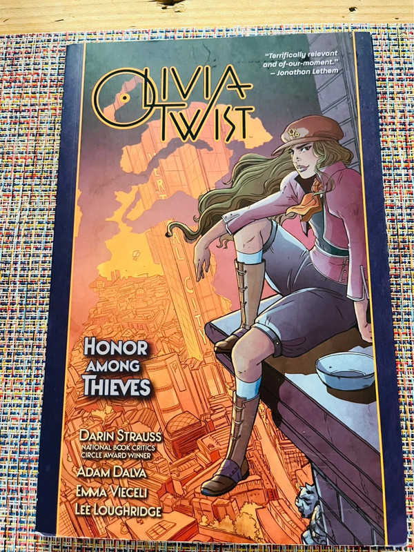 Olivia Twist, Darin Strauss ea, Engelstalig, getekend