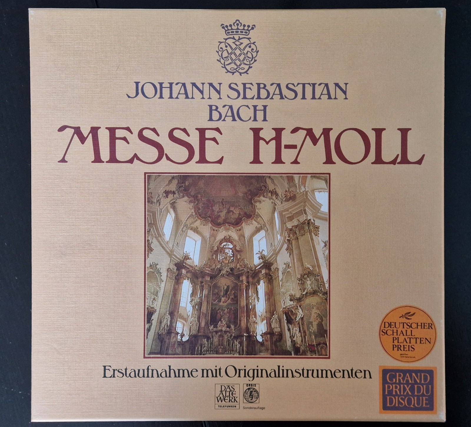 J. S. Bach - Messe in H-Moll Harnoncourt (1968) - Telefunken [3 Vinyl LP]