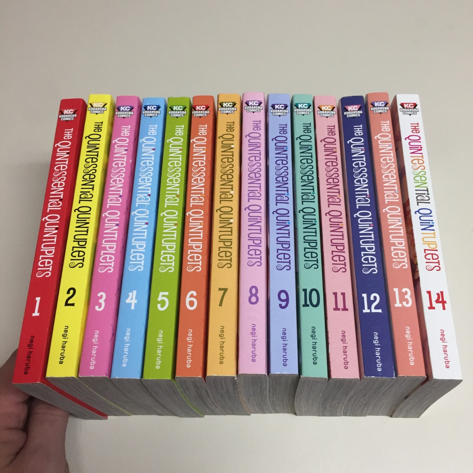 The Quintessential Quintuplets Manga Inglese Volume 1-14 Set Completo Serie #2