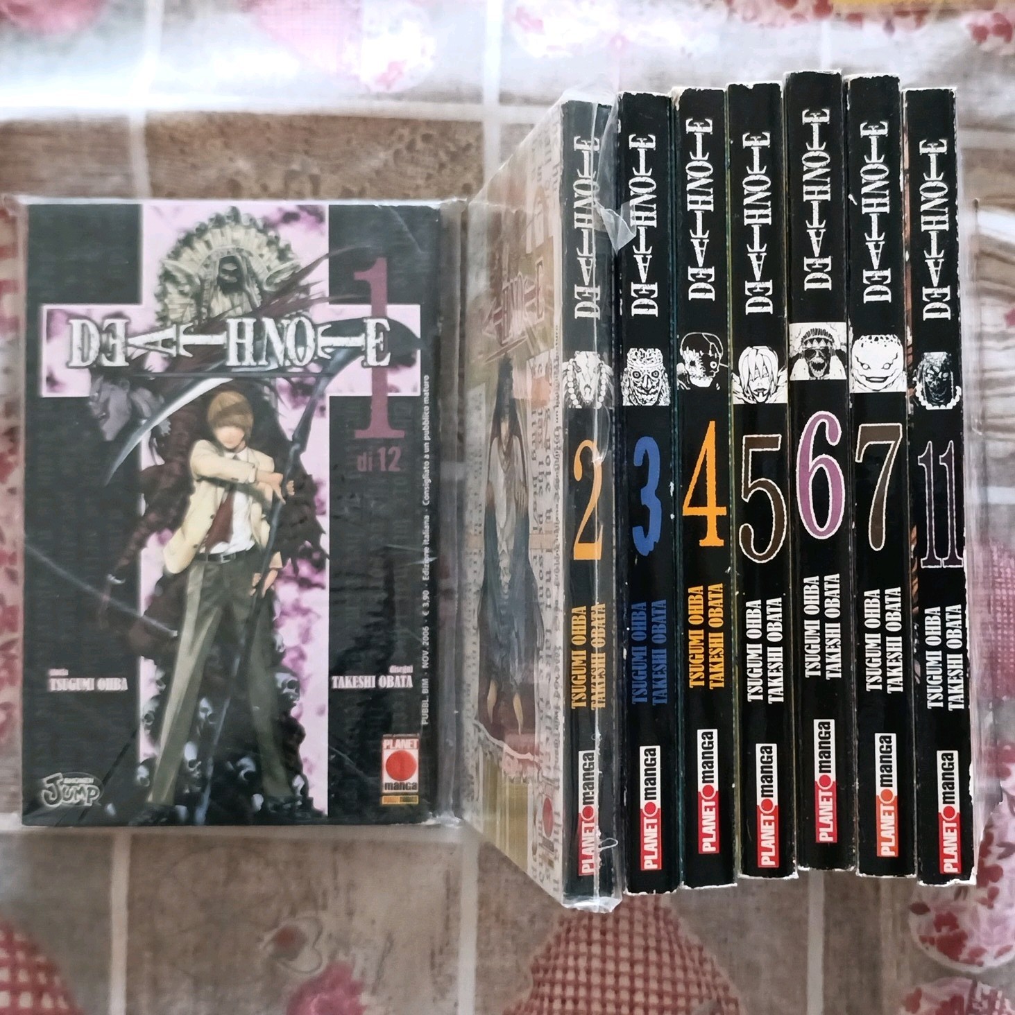 Death Note 1/2/3/4/5/6/7/11 manga 