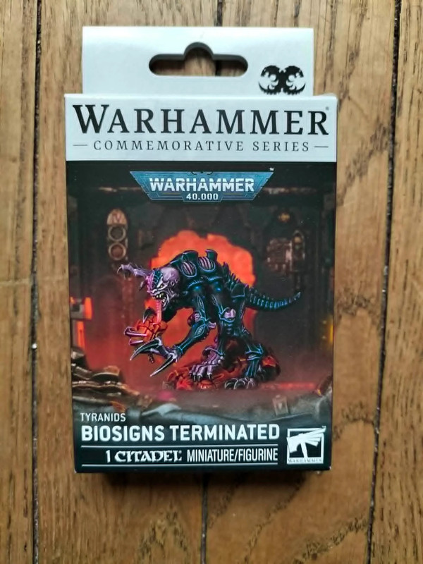 Warhammer commemorative series - Biosigns terminated