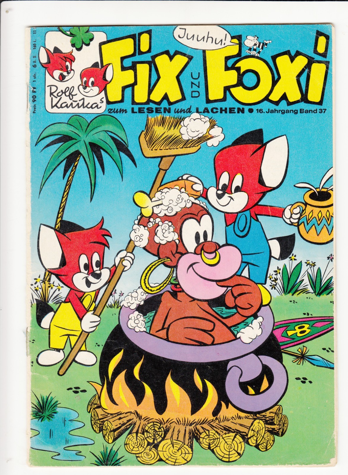 Fix e Foxi 16° anno / Rolf Kauka-n.37 in condizioni.3-4