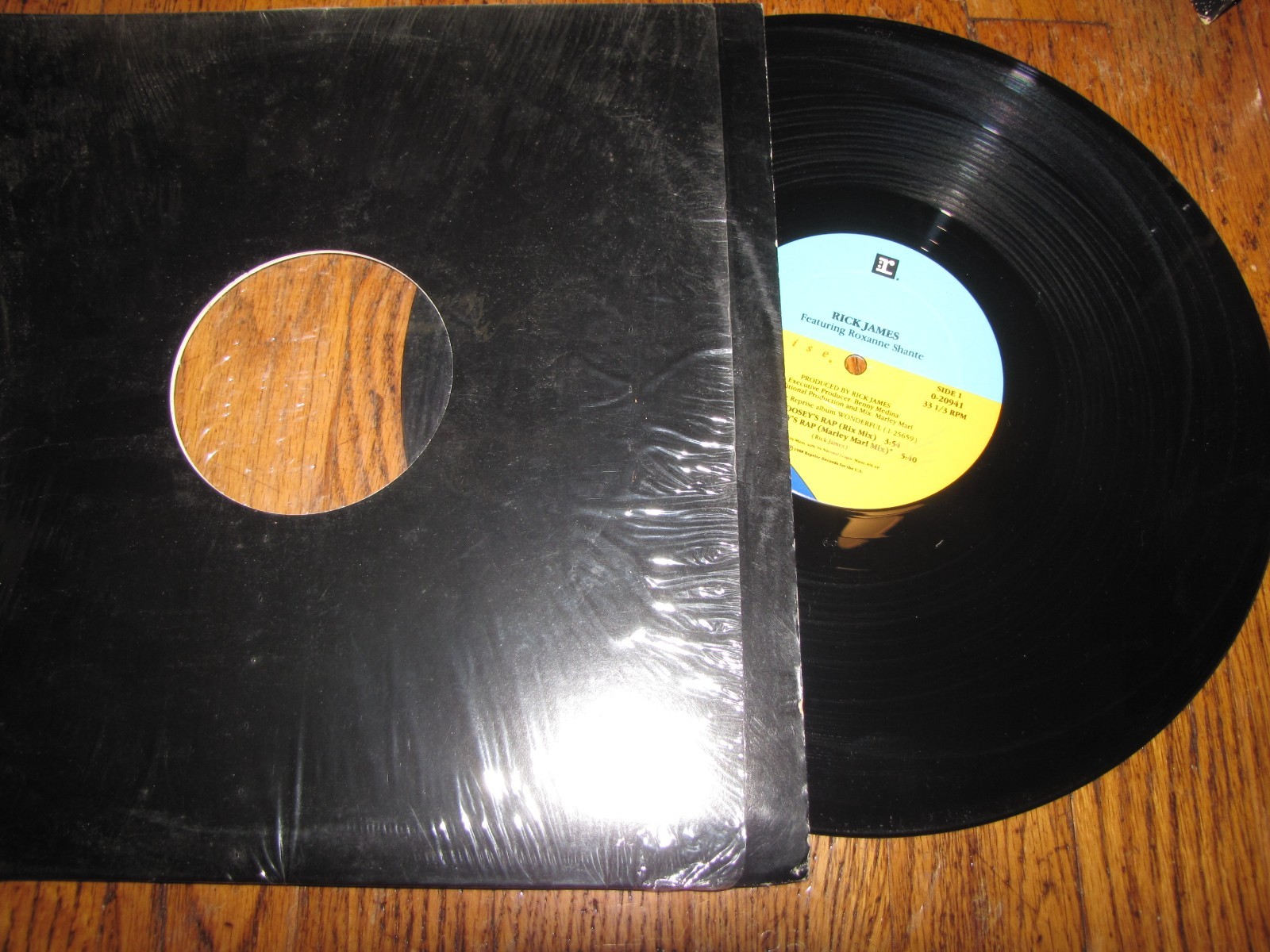 RICK JAMES - LOOSEY'S RAP - REPRISE RECORDS 12" SINGLE
