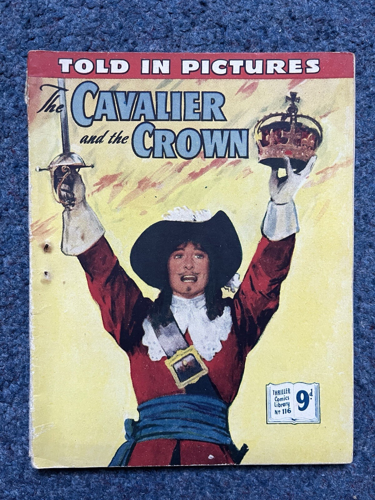 Thriller Picture Library Comic No. 116 The Cavalier and the Crown