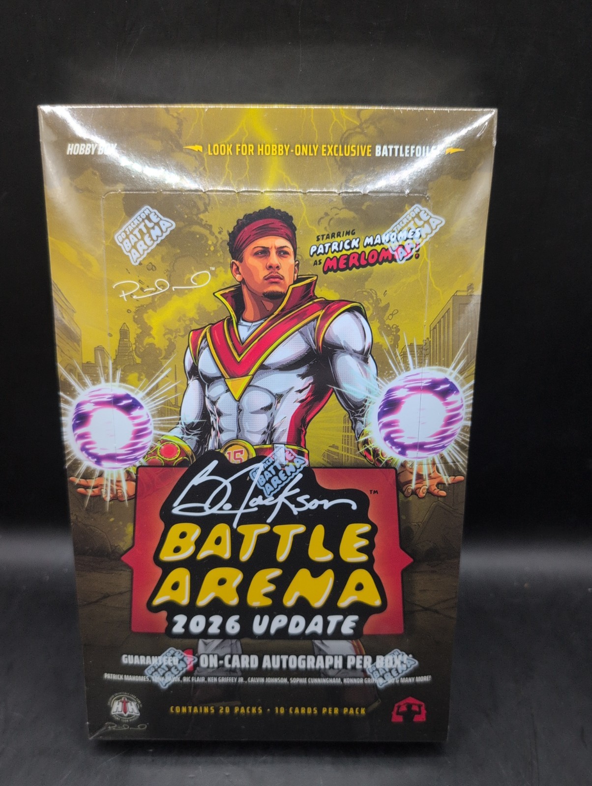 Bo Jackson 2026 Battle Arena Update Hobby Box MAHOMES **IN HAND**
