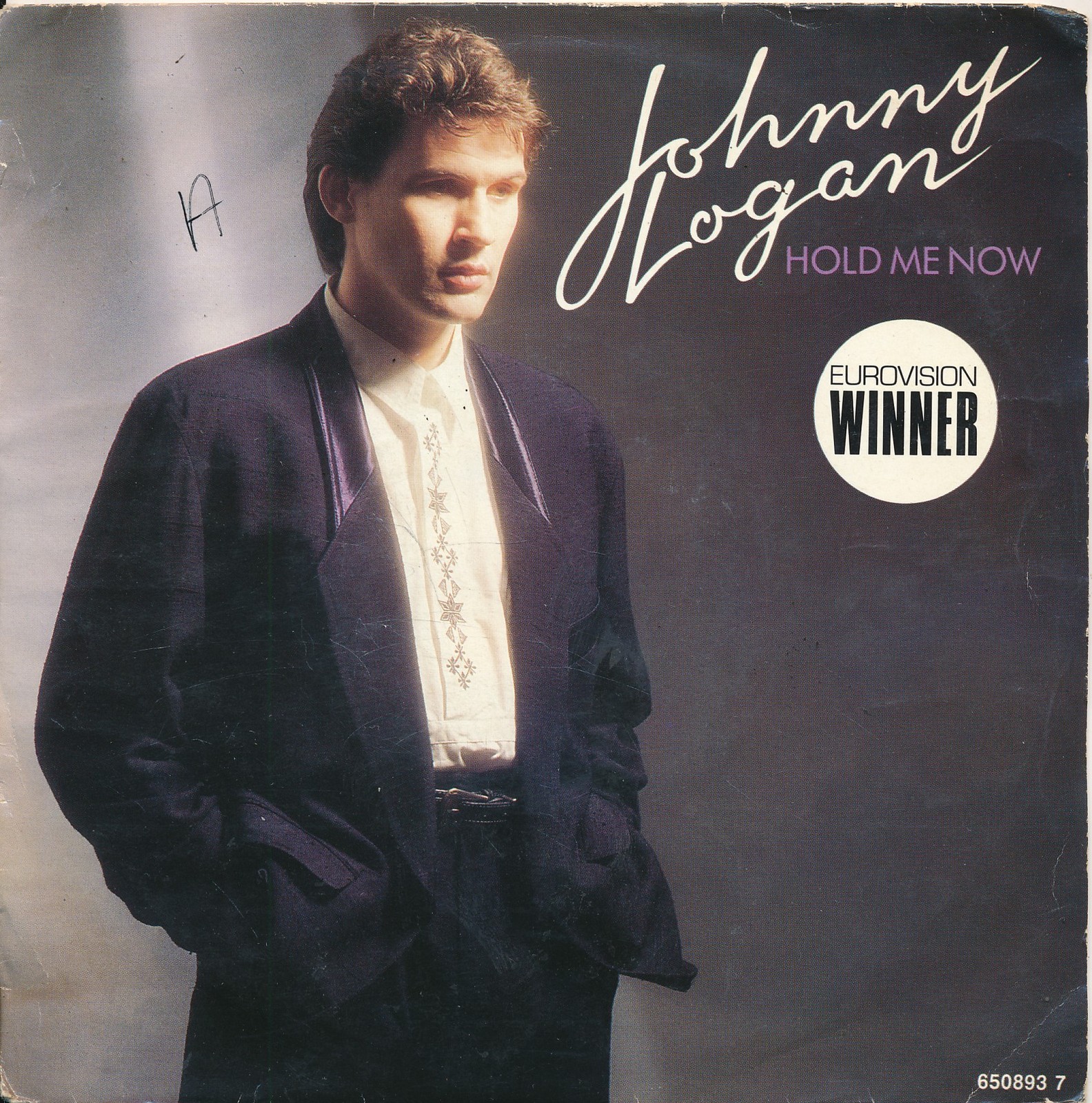 Hold Me Now - Johnny Logan - Single 7" Vinyl 201/08