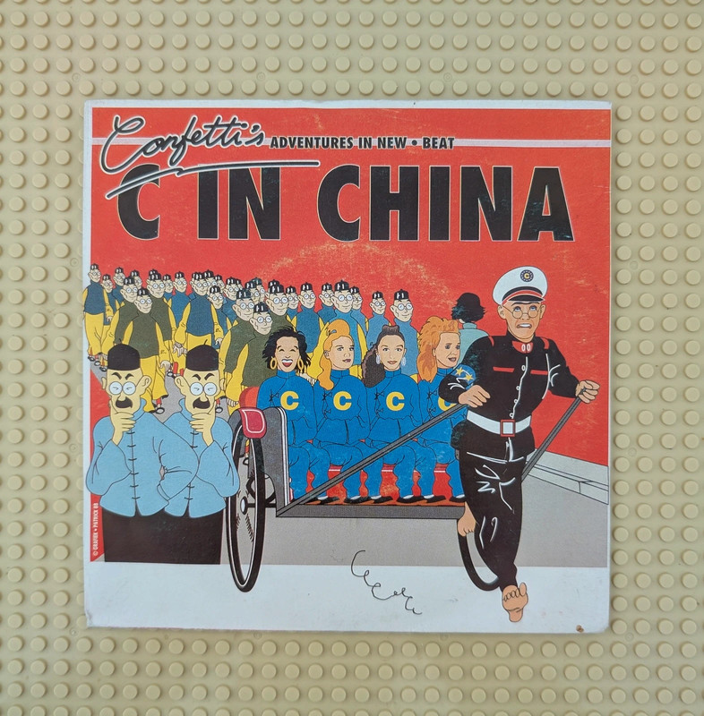 45t 1989 / Confetti's / C in china / nettoyage ultrasons+pochette de protection