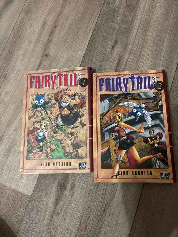 Fairy tail manga tome 1 et 2