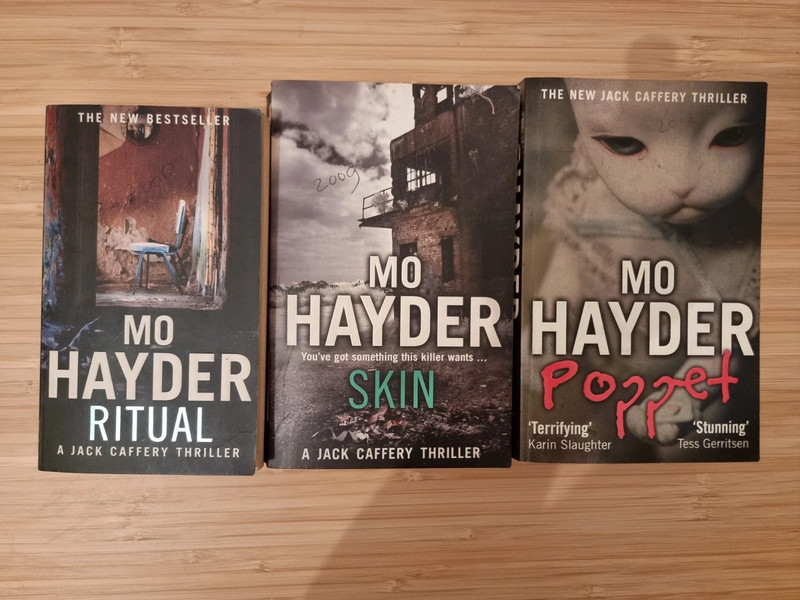 3x Mo Hayder book bundle (EN)