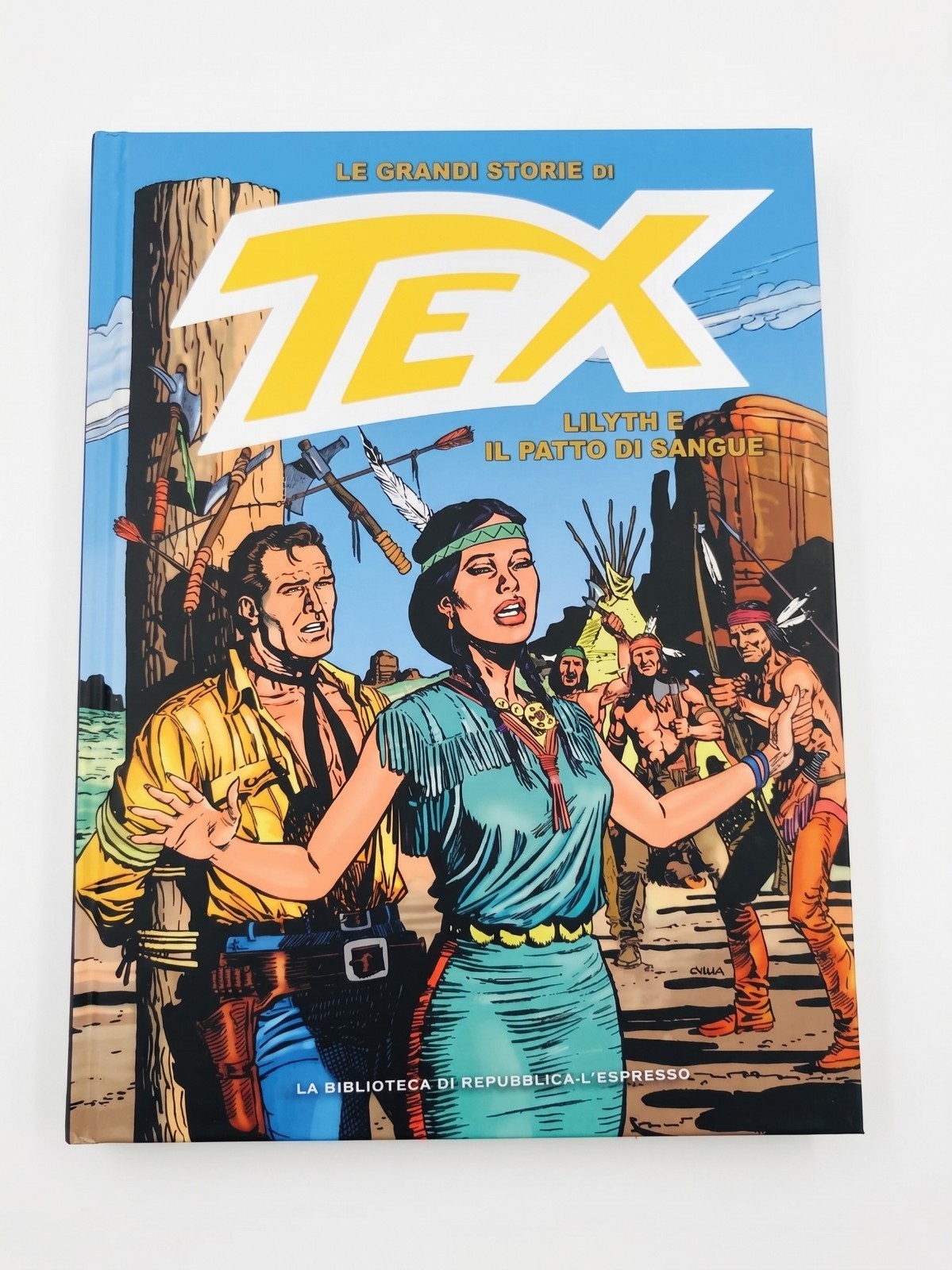 Tex Le Grandi Storie Lilyth Patto di Sangue Repubblica L'Espresso Cartonato