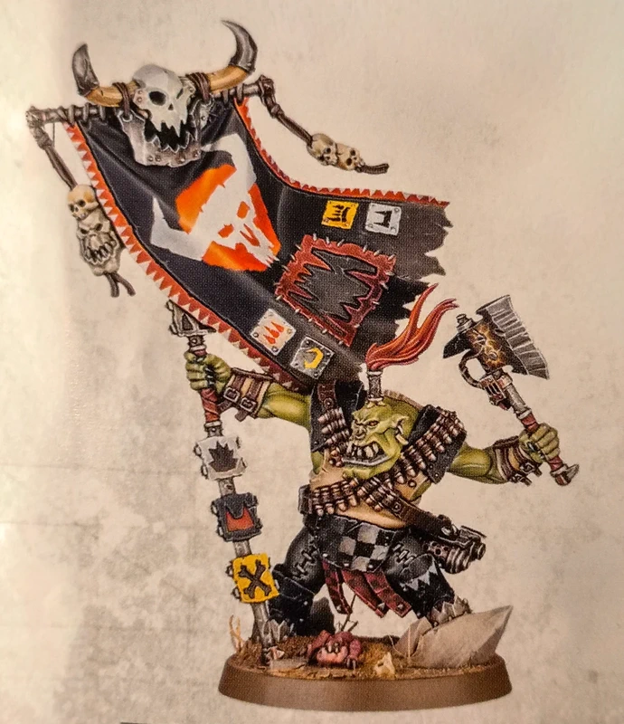 40K - Bannernob / Nob Portétendar Ork - NEUF