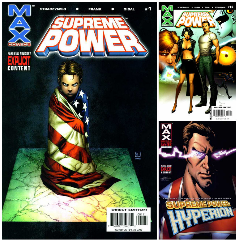 Supreme Power U PICK fumetto 1 2 3 4 5 6 7 8 9 10 11 12 2003 2005 2011 Marvel