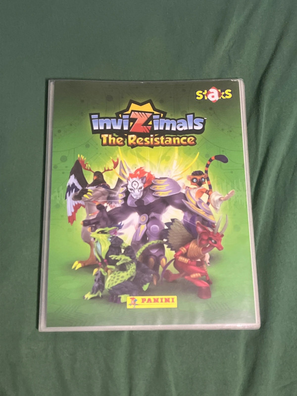 Álbum Invizimals The Resistance Panini - 111/160 imanes