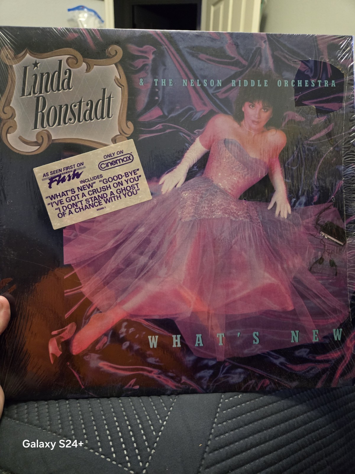 Linda Ronstadt & The Nelson Riddle Orchestra What’s New LP 1983 Asylum VG