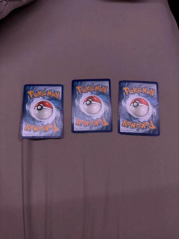 Lot de 3 cartes Pokémon énergie