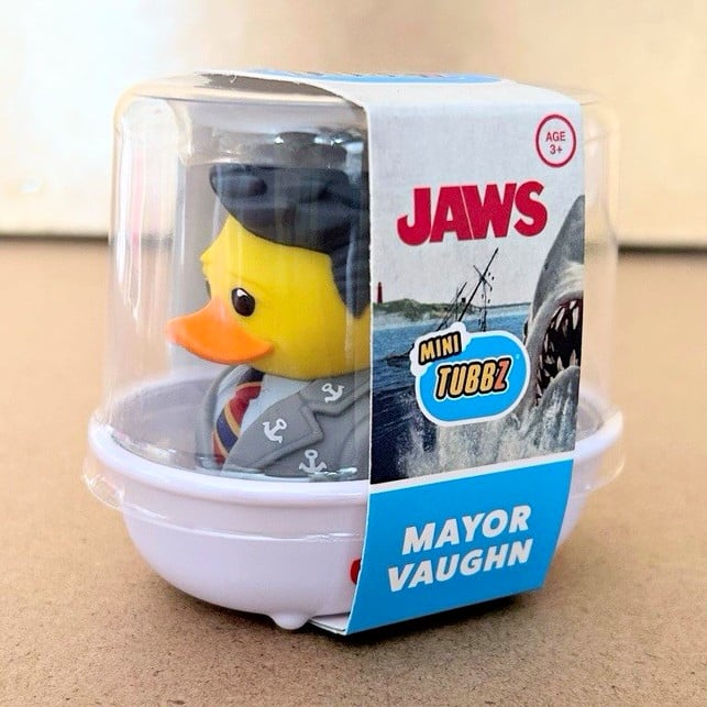 TUBBZ Mini TUBBZ Jaws Mayor Vaughn Duck Figurine Plastic 9 cm