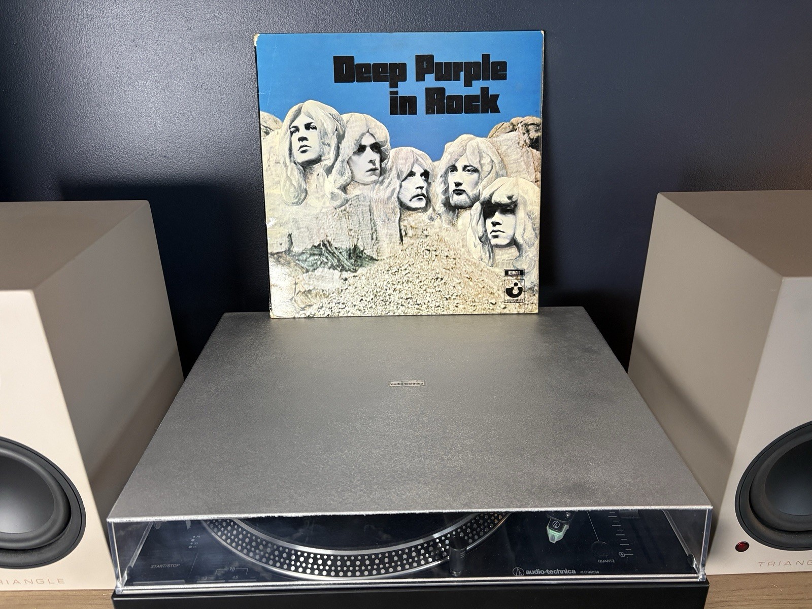 Deep Purple In Rock UK 1970 2nd Issue A2/B1 Vinyl LP G+/VG