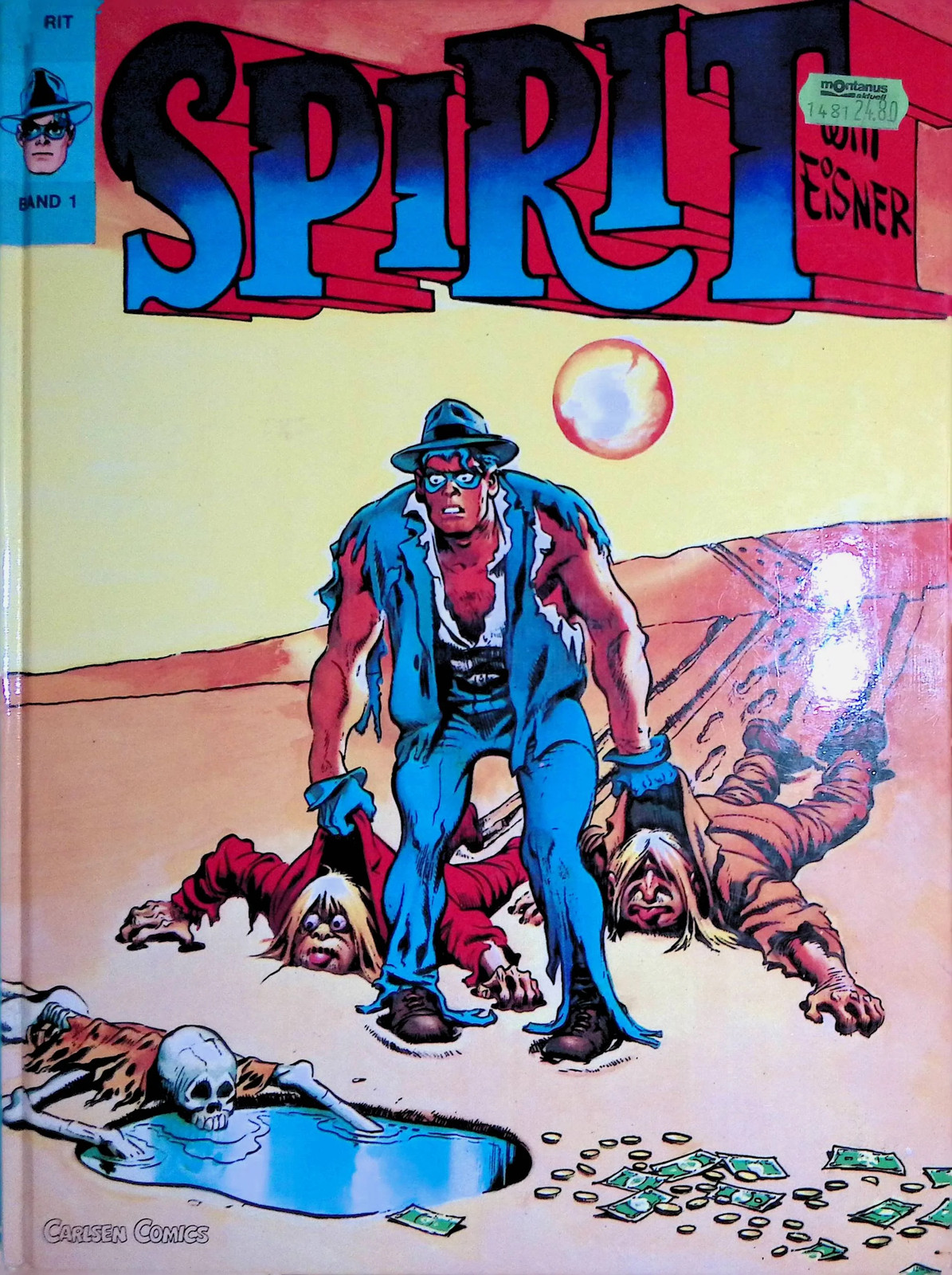 Will Eisner - Spirit Band 1 - Carlsen Comics copertina rigida - A-/A-/A-