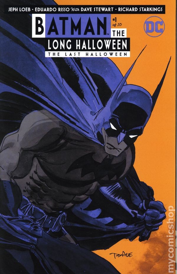 Batman Il Lungo Halloween L'Ultimo Halloween 1A FN 6.0 2024 Immagine Stock
