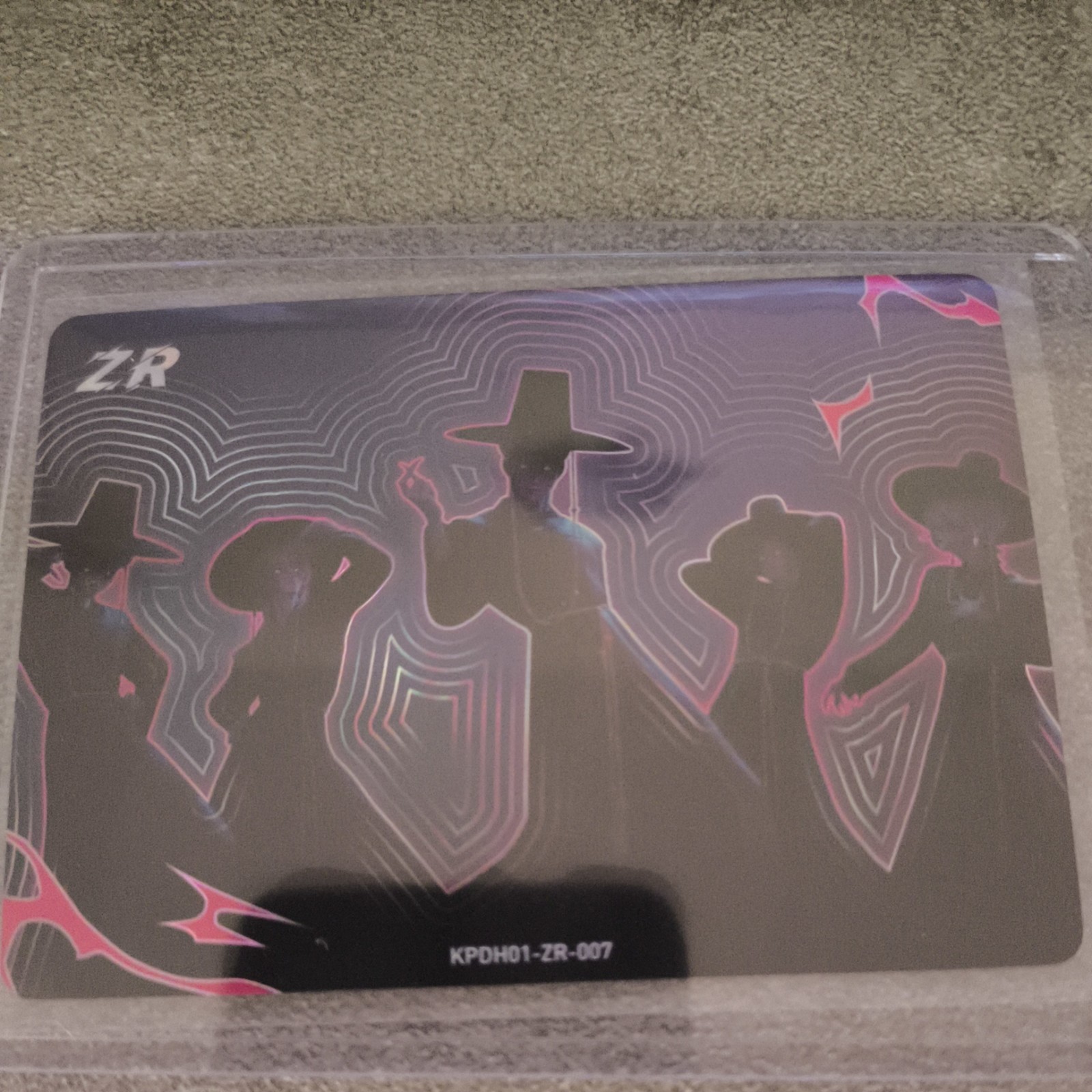 SAJA BOYS - Kayou KPop Demon Hunters Collectible Trading Card ZR-007 - VERY RARE