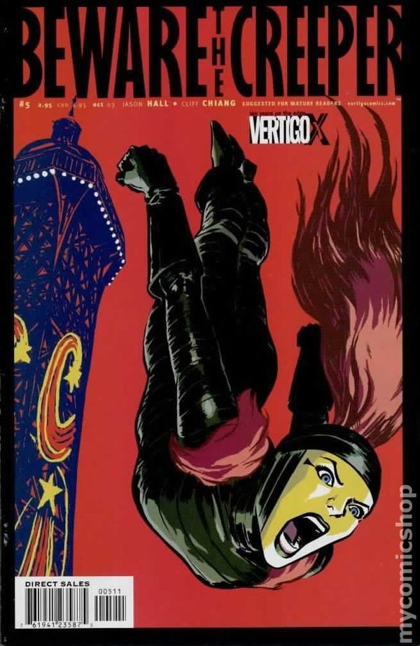 Attenzione al Creeper #5 FN 2003 Immagine Stock