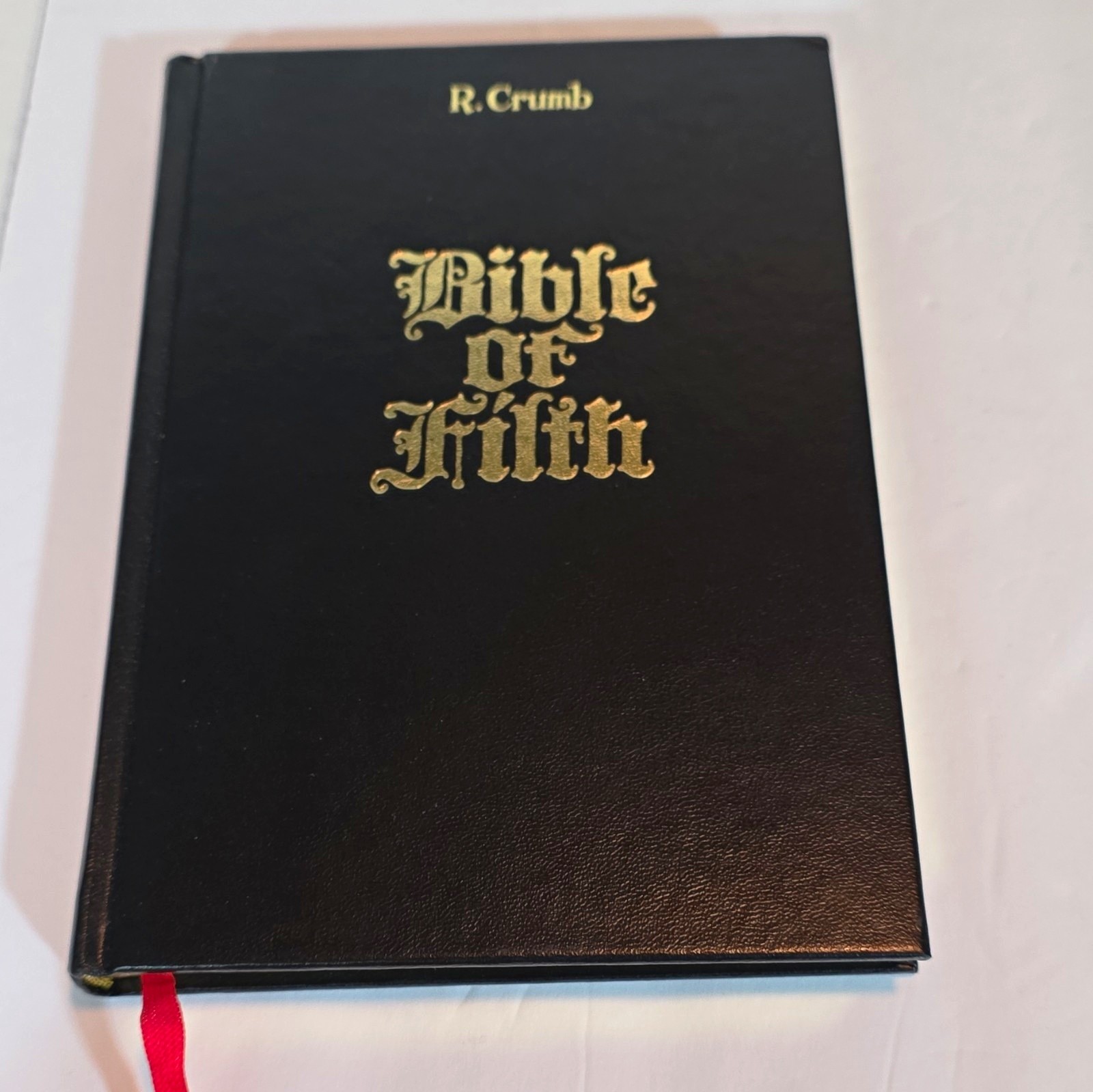 R. Crumb Bible of Filth graphic novel copertina rigida (David Zwirner Books, 2017)