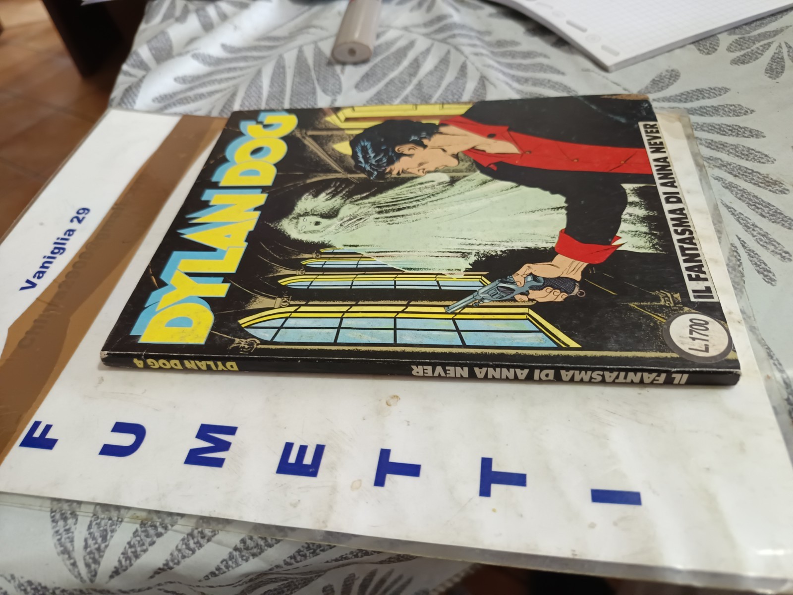 DYLAN DOG ORIGINALE N. 4  MAI APERTO E MAI LETTO 