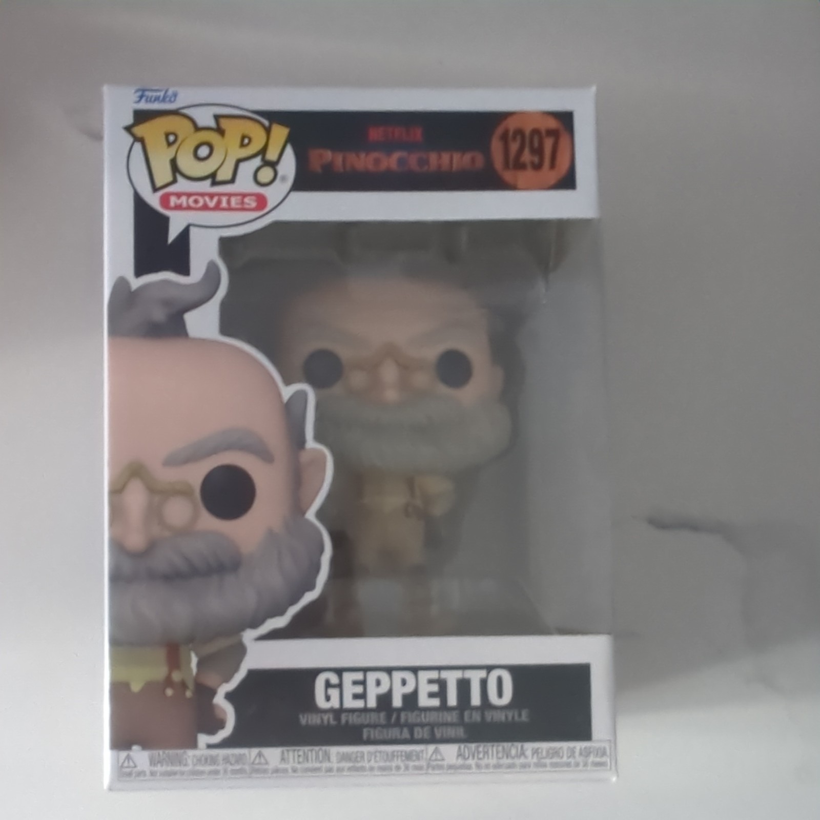 Funko Pop! MOVIES : NETFLIX PINOCCHIO: GEPPETTO #1297