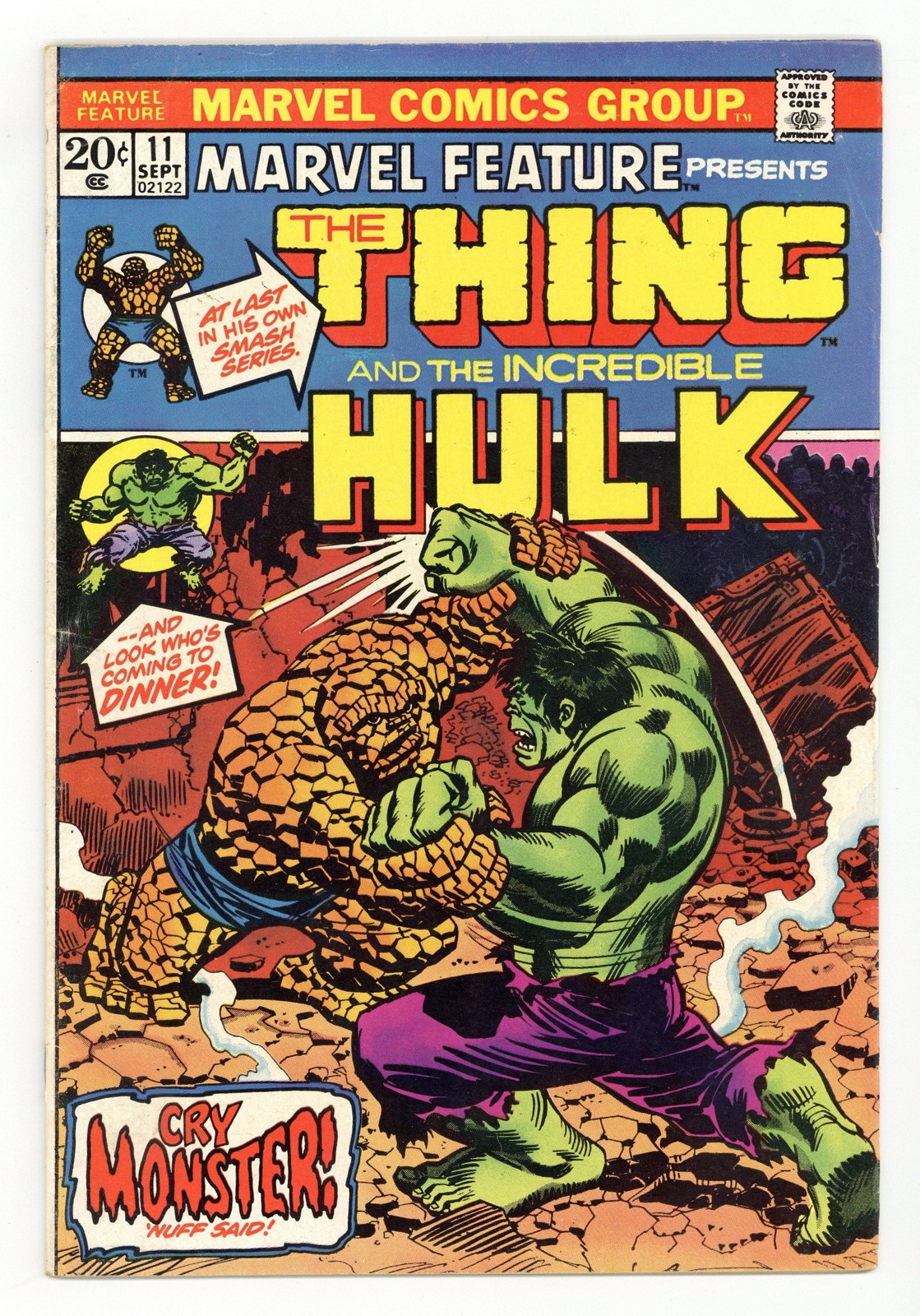 Marvel Feature #11 VG 4.0 1973
