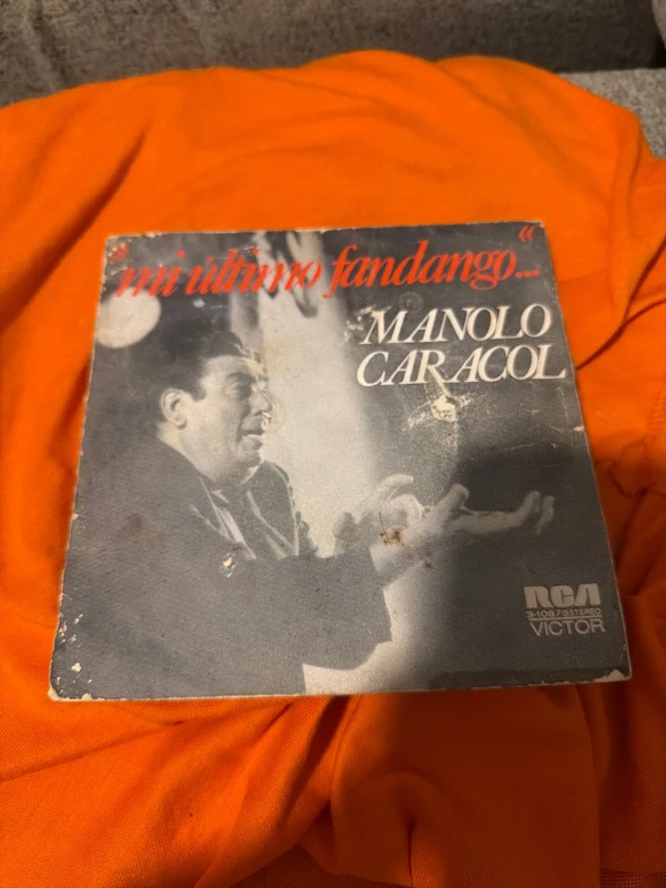 Disco vinilo manolo caracol 7 pulgadas