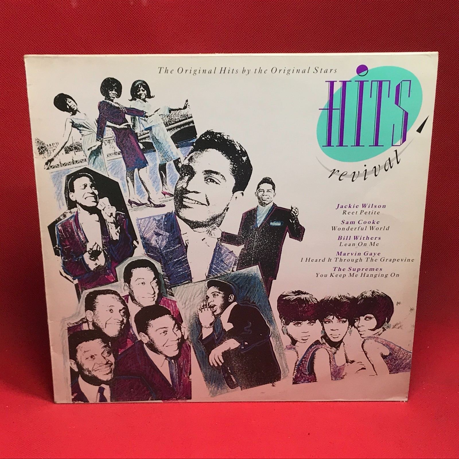 VARIOUS Hits Revival 1987 UK Vinyl LP Bill Withers Jackie Wilson Ken Boothe