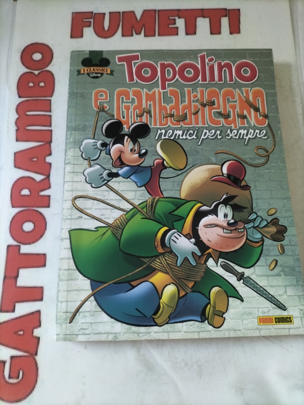 I classici "Topolino e Gambadilegno" N.4 anno 2019 - Panini Disney ottimo