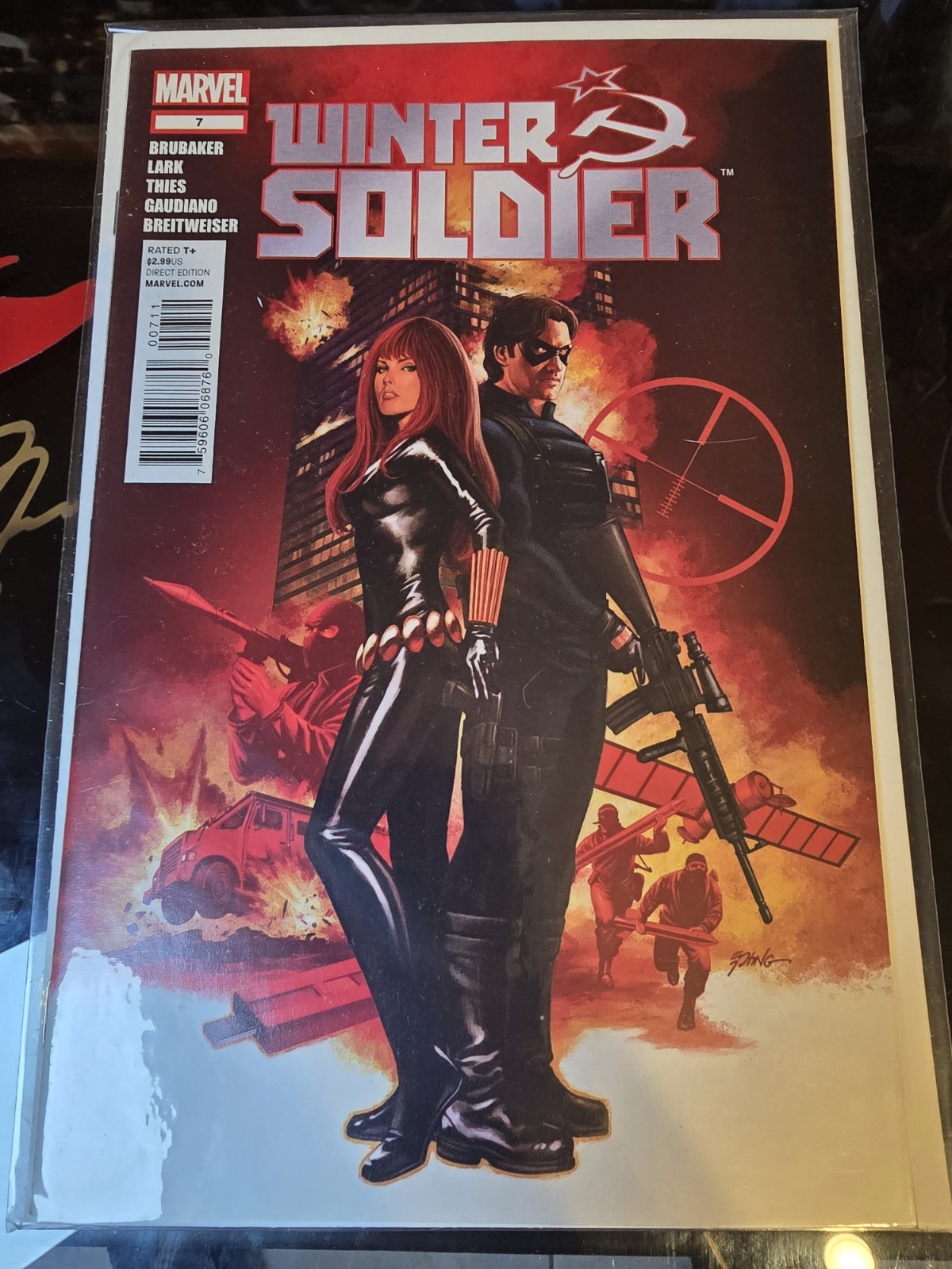 Winter Soldier #7 (2012) - Vedova Nera e Bucky Barnes - Marvel Comics