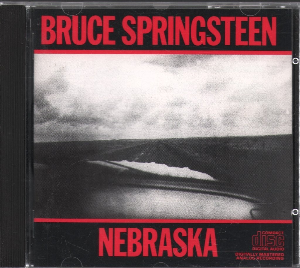 BRUCE SPRINGSTEEN NEBRASKA CD 10 track (CDCBS25100) EUROPE CBS 1987