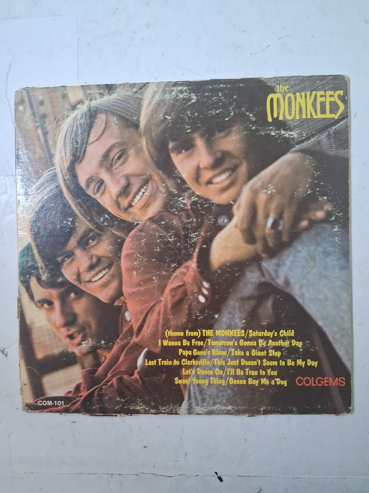 Vinyl Record LP The Monkees Self Titled VG