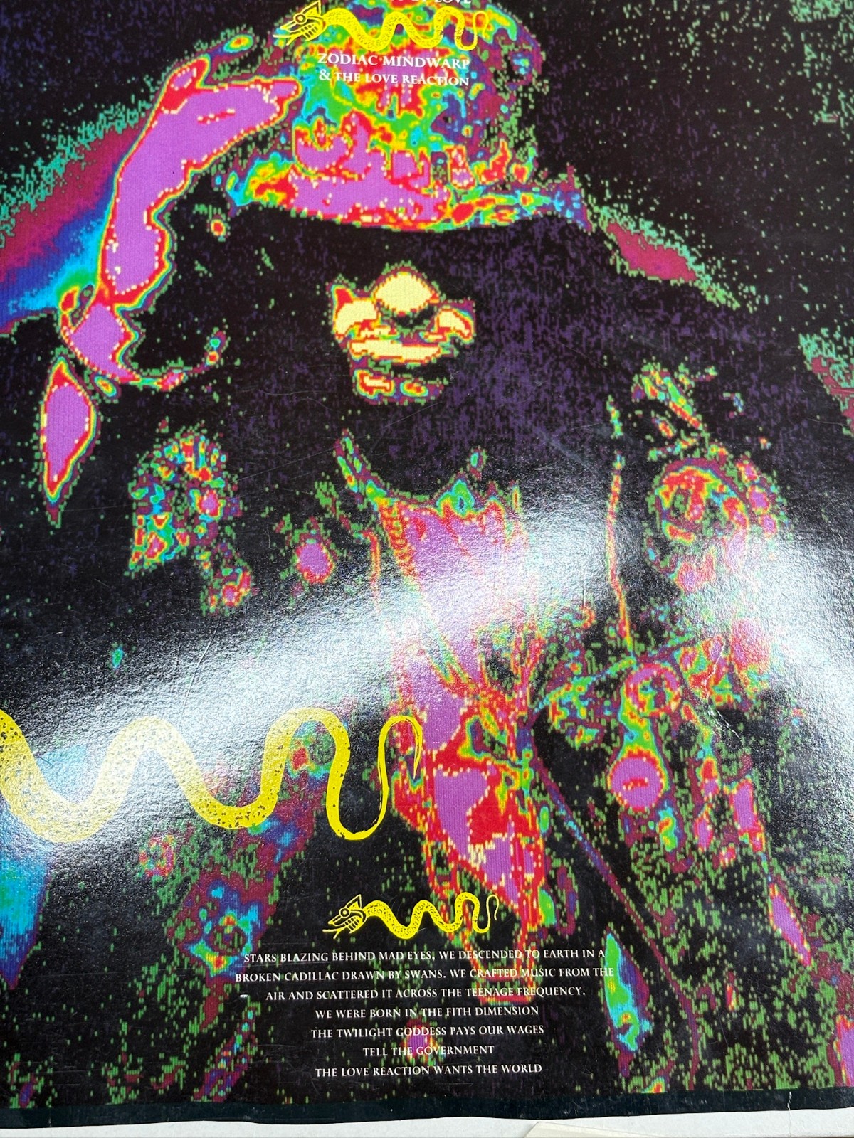 ZODIAC MINDWARP HIGH PRIEST OF LOVE 1986 FOOD VINYL 12 " SINGLE WARP 1 ex