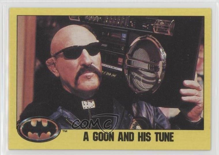 1989 Topps Batman Un Goon e la sua melodia #227 0kb5