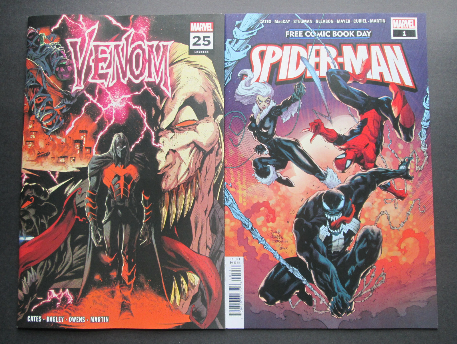 Venom #25 (2nd Print Wrap-Around Cover) FCBD 2020 Spider-Man/Venom #1 1st Virus
