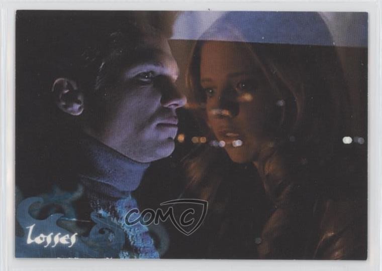 2001 Inkworks Buffy l'ammazzavampiri stagione 5 perdite Riley Finn #86 11pj