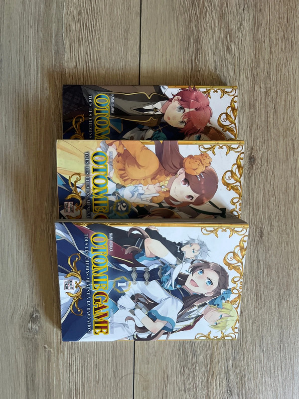 Lot 3 tomes otome game (1, 2 et 3)